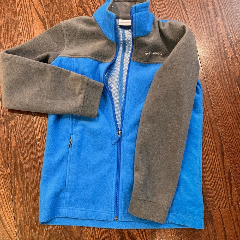Columbia Blue and Gray Omni-Heat Fleece Jacket